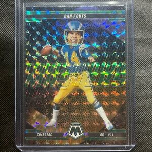 Los Angeles Chargers Hall of Fame QB Dan Fouts Touchdown Masters refractor